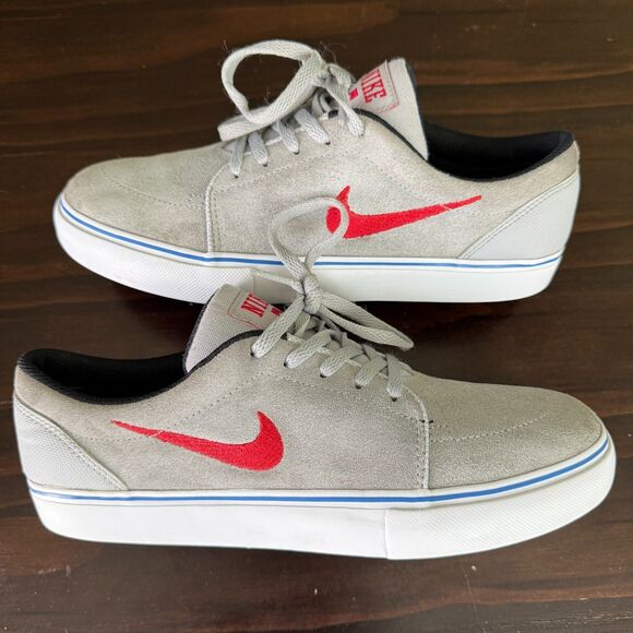 Nike Other - Nike Satire Armory Slate Suede SB Shoes Youth Boys Size 6 Gray Women 7.5
